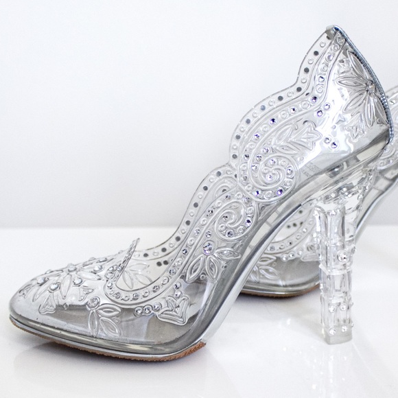 $1800 Dolce&Gabbana Cinderella Clear Plexi Shoes - Picture 14 of 16